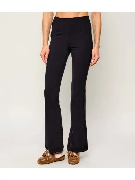 Marc Cain Pantaloni | flare fit negru