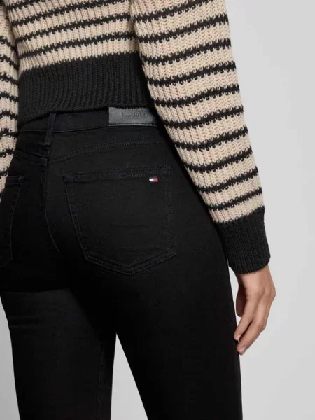 Tommy Hilfiger Dżinsy Kobiety jednolity czarny