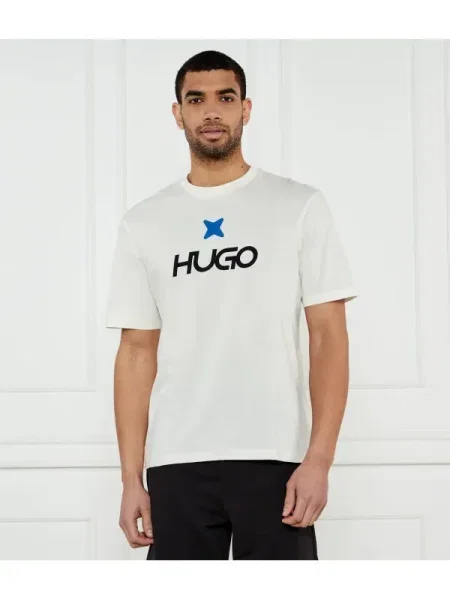 Hugo Blue Tricou Newromi albastru