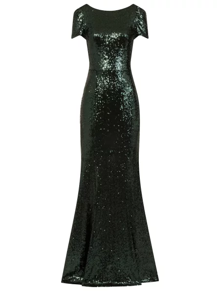 HotSquash Rochie de seară verde