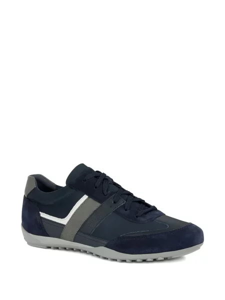 Fűzős csipkés sneaker Geox kék