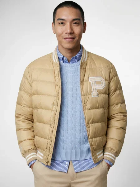 Geacă bomber Polo Ralph Lauren bej