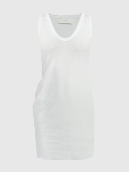 Подовжений асиметричний топ Marc Le Bihan білий