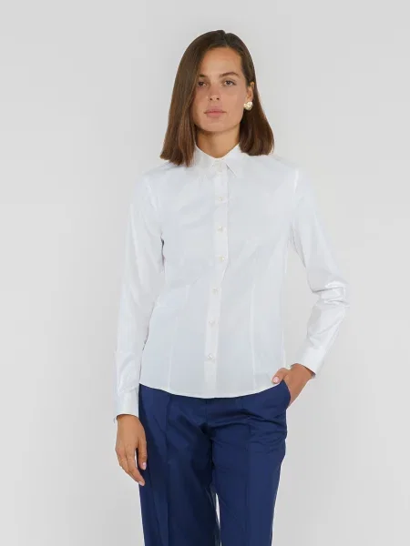 Сорочка Arber бавовна/поліестер/еластан білий