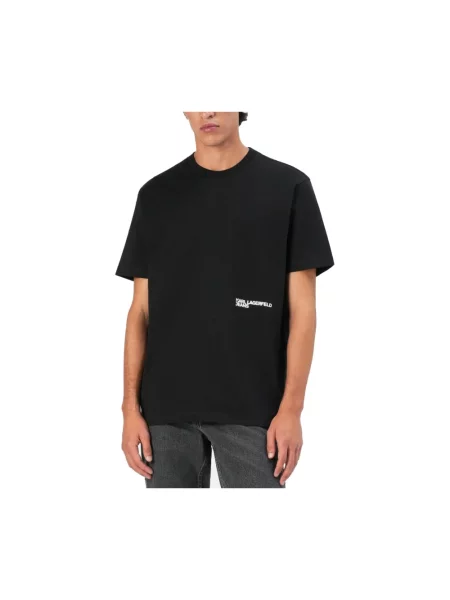 Karl Lagerfeld Jeans T-shirt czarna