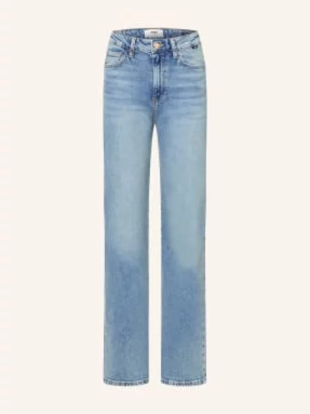 Mavi Jeansy Wide Leg Victoria blau niebieskie