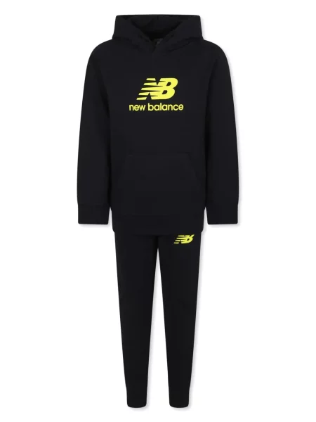 Komplet dresowy dziecięcy New Balance czarny