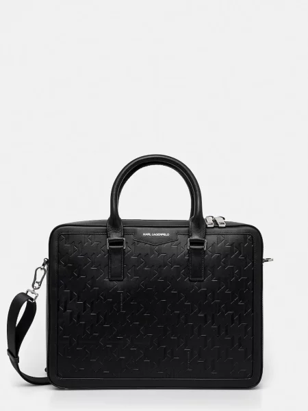 Чанта за лаптоп Karl Lagerfeld K/LOOM черно