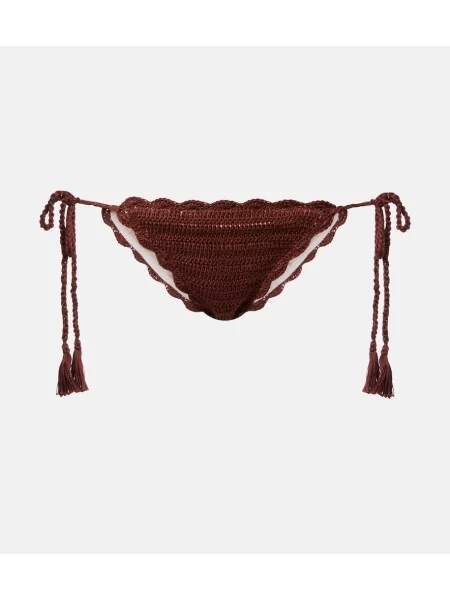 Bikini Anna Kosturova brązowy
