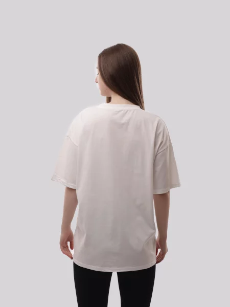 Футболка STREAM віскоза/поліестер білий