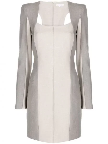 Mała mały sukienka maxi Patrizia Pepe beżowa