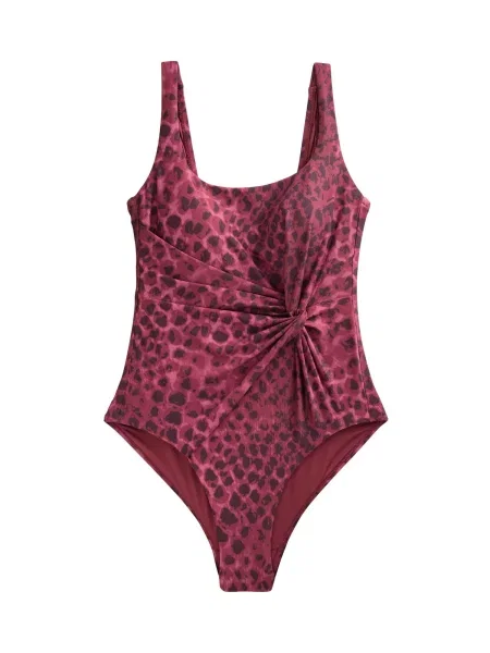 Next Costum de baie modelator ciclam / mov zmeură / pepene roșu