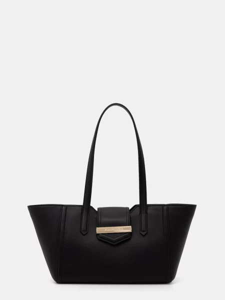 Karl Lagerfeld torebka bagietka skórzana K/NOVA czarna