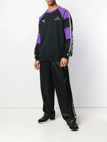 Dukserice Puma s okruglim izrezom crna