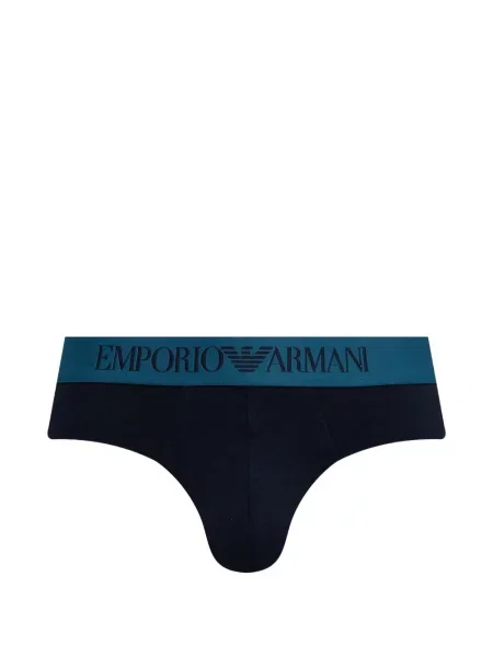 Chiloți multipac Emporio Armani cu imagine albastru