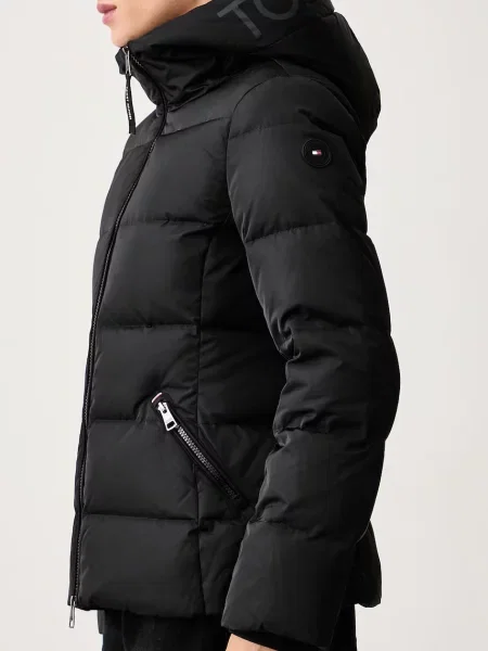 Tommy Hilfiger пухено яке дамско черно