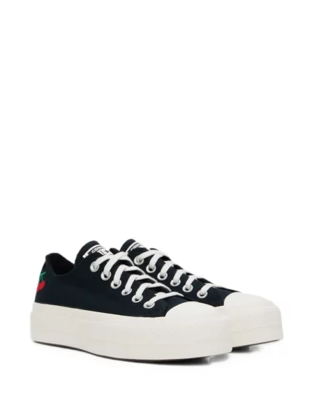 Sneakersy Converse Chuck Taylor All Star na platformie czarne