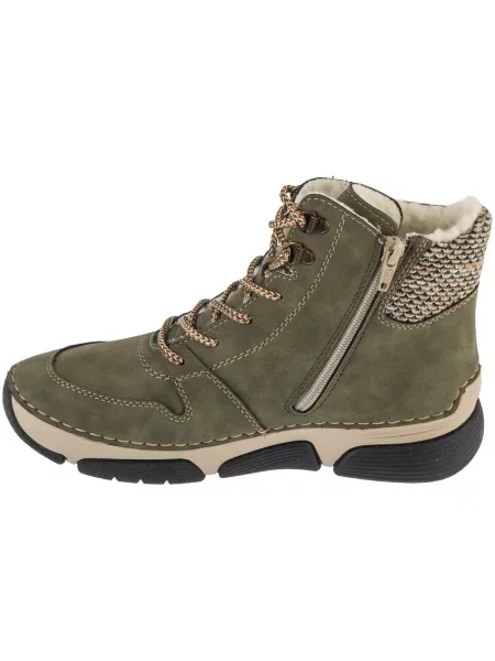 Boty Rieker Booties zelené
