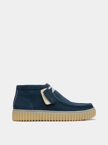 Замшеві Черевики Clarks синій