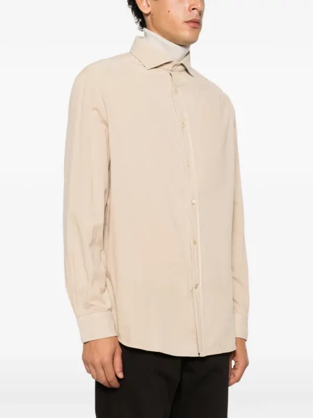 Lung cămașă Brunello Cucinelli de catifea cord