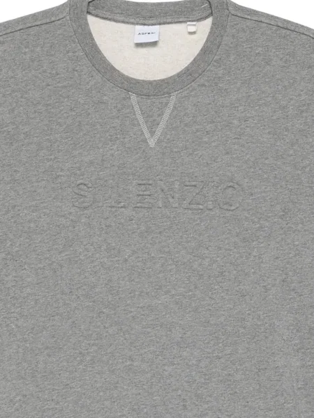 Hanorac crewneck Aspesi gri