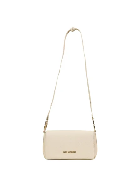 Geantă LOVE MOSCHINO Bej alb