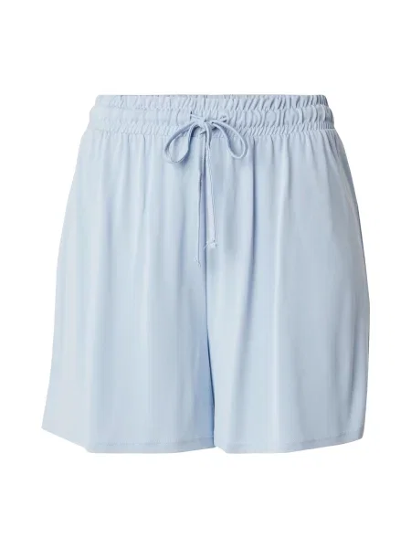 PIECES Pantaloni PCANORA deschis albastru