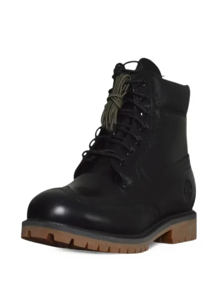 Šněrovací krajkový brogue Timberland černý