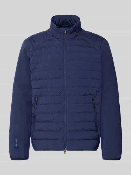 Bluza rozpinana o kroju regular fit z pikowaniem Polo Ralph Lauren granatowa