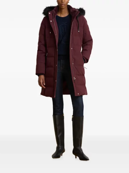 Striukė Lauren Ralph Lauren su kailiu raudona
