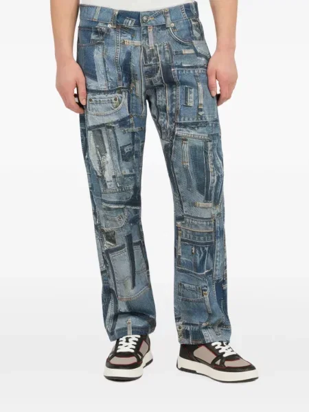 Blugi Roberto Cavalli albastru