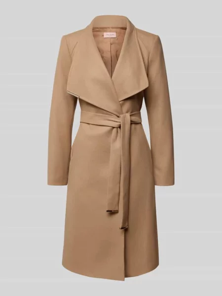 Płaszcz z wiązanym paskiem model ROSE' Ted Baker różowy