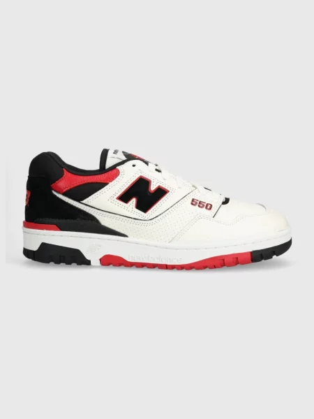 Кожени маратонки New Balance бяло