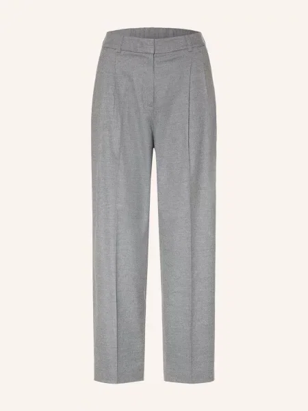 Opus Pants Kalhoty Lessieh šedá