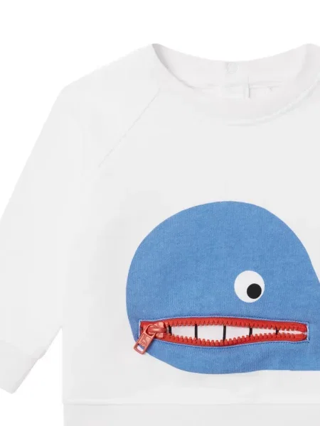 Bluza dziecięca Stella Mccartney biała