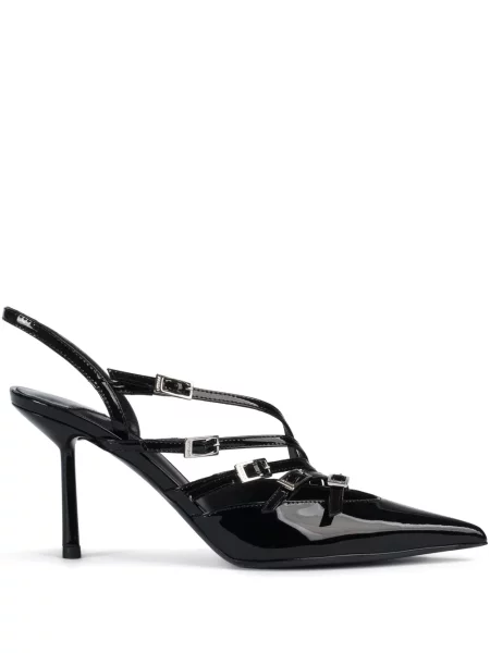 Pantofi cu toc Le Silla slingback negru