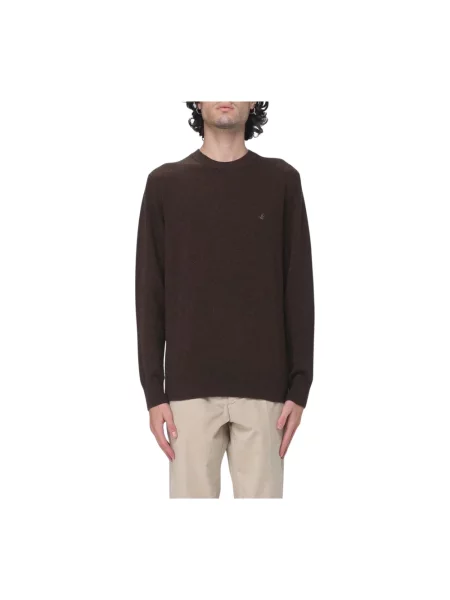 Sweter Brooksfield brązowy