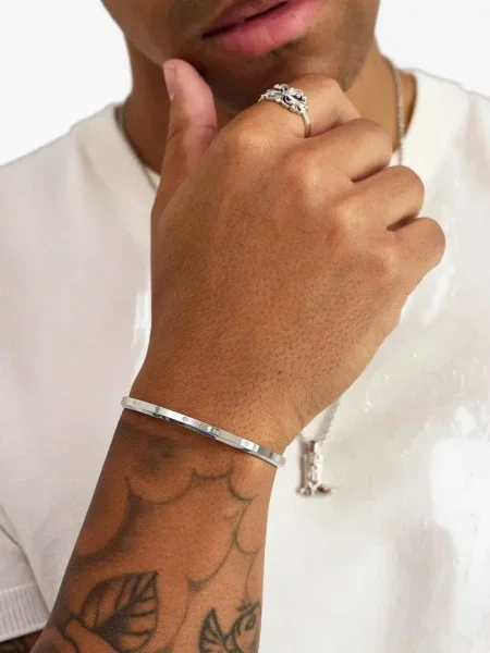 Brăţară Nialaya Jewelry argintiu