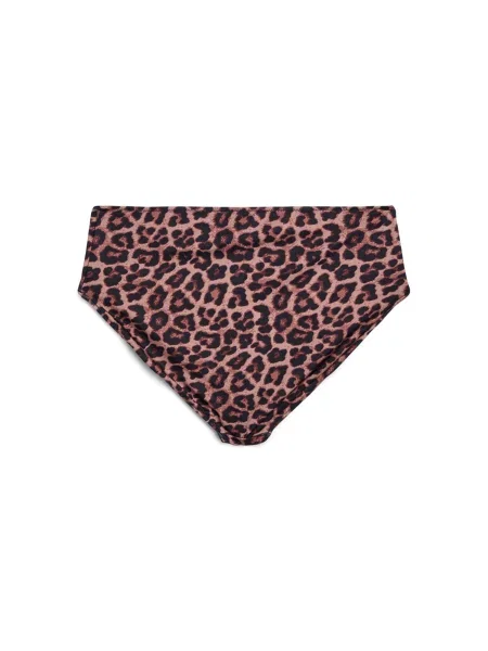 Swim by Zizzi Slip costum de baie Caanne maro cămilă / maro negru