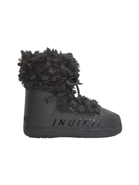 Botki Inuikii typu teddy czarne