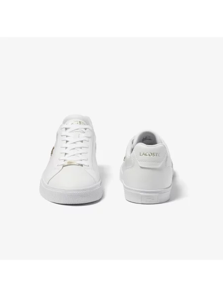 Lacoste Skórzane Buty Sportowe Lerond Pro białe