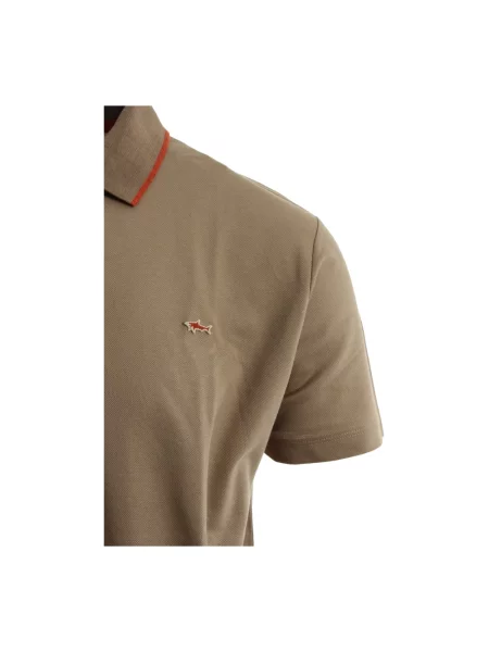 Koszulka polo Paul & Shark beżowa