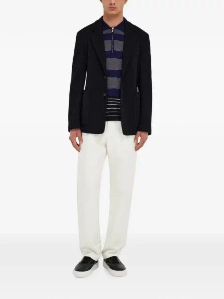 Sacou Ferragamo din jerseu negru
