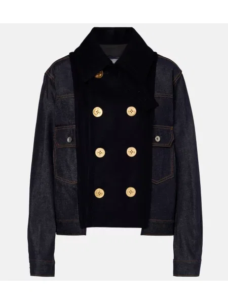 Geacă de blugi Sacai albastru