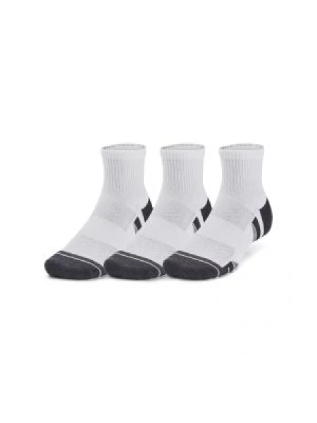 Ponožky Under Armour Performance Tech 3 pary white/white/jet gray bílé