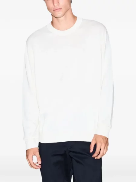 Pulover Armani Exchange cu autograf