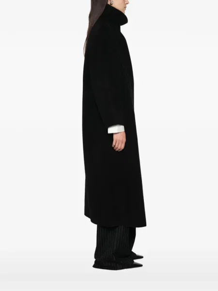 Gulerat palton Almada Label negru