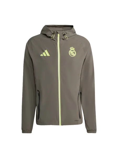 ADIDAS PERFORMANCE Jakna za vježbanje Real Madrid Tiro 25 Competition Vis neonsko / blata žuta