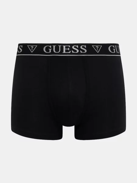 GUESS Boxerky / biela čierna