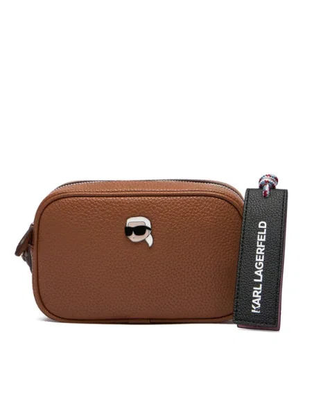 Geanta crossbody Karl Lagerfeld maro